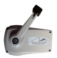Side Mount Lever - White (with Zinc Housing) LM-V8 - Multiflex